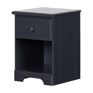 Summer Breeze 1 Drawer Kids' Nightstand Blueberry - South Shore - 1 of 4