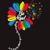 Adult Design By Humans You Can Be Anything Be Kind Flower Pride By HARGOOT-Shirt - 2 of 2