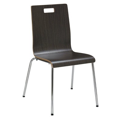 Jive Series Bentwood Laminate Cafe Chair Espresso - KFI