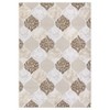 Machine Washable Area Rug - Modern Neutral Farmhouse Design, Soft Stain Resistant Indoor Carpet for Living Room, Bedroom - 3 of 4