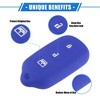 Unique Bargains 4-Button Car Key Fob Case Compatible for Toyota 4Runner 1999-2009 2 Pcs - 3 of 4