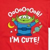 Men's - Disney - Alien Ooh I'm Cute Short Sleeve Graphic T-Shirt - 2 of 4