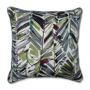 Chillin Out Evening Sky Square Throw Pillow Green - Pillow Perfect