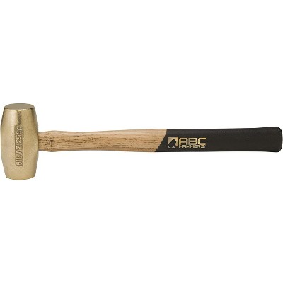 5 lb Brass Hammer with 15" Hickory Wood Handle