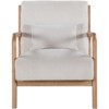 RISOKEYS Mid-Century Modern Accent Chair with Pillow: Stylish Corduroy Upholstery & Easy Assembly - for Living Room, Bedroom, Balcony Decor - 4 of 4
