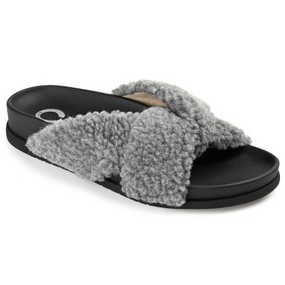 Journee Collection Women's Dalynnda Slipper, Slate 12