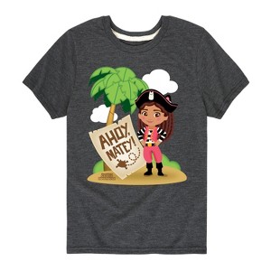 Boys' - Gabby's Dollhouse - Gab Ahoy Matey Short Sleeve Graphic T-Shirt - 1 of 4
