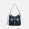 MKF Collection Harper Vegan Color Block Leather Women’s Shoulder Hobo Bag by Mia K - 2 of 4