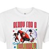Women's - Disney - Ready For A Super Christmas Cropped Graphic T-Shirt - 2 of 4