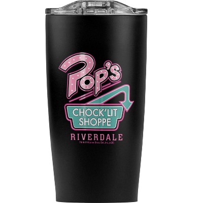 Riverdale Pops Chock'Lit Shoppe Steel Tumbler 20oz Coffee Travel Mug