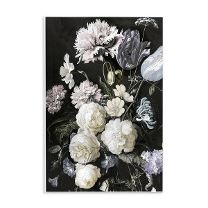 Stupell Industries Classical Flower Arrangement Vintage Faded Tones Busy Florals Wall Plaque Art - 1 of 4