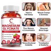 Magnesium Glycinate Gummies with Calcium, Potassium, Vitamin D for Immune Health - Raspberry - 4 of 4