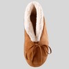 Isotoner Women's Rory recycled Microsuede Bootie Slippers - 3 of 4