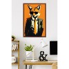 Trends International Andreas Magnusson - Fox In a Suit Framed Wall Poster Prints - 2 of 4