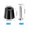 Unique Bargains Rubber Non-Slip Shock Absorption Durable Furniture Pads 12 Pcs - 2 of 4