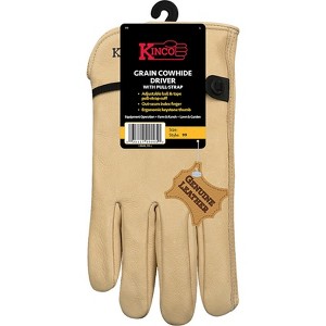 Kinco Men's Indoor/Outdoor Full Grain Driver Gloves Tan M 1 pair - 1 of 1