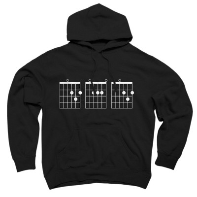 Adult Design By Humans Rocking Dad Guitar Chords By HoangCathrine Pullover Hoodie