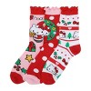 Hello Kitty Holiday Icons Women's 3-Pair Crew Socks Box Set - 2 of 4