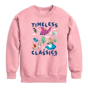 Boys' - Disney - Timeless Classics Graphic Long Sleeve Fleece Sweatshirt - 1 of 3