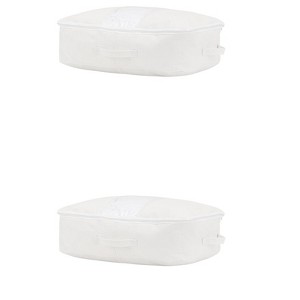 REGALWOVEN Non-Woven Fabric Foldable Storage Bags with Handles 2 Pcs - 1 of 4