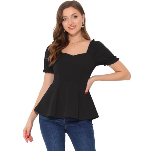 Ruffle Neck Top : Target