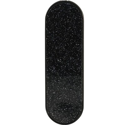 Phone Fin Finger Grip Glitter - Black