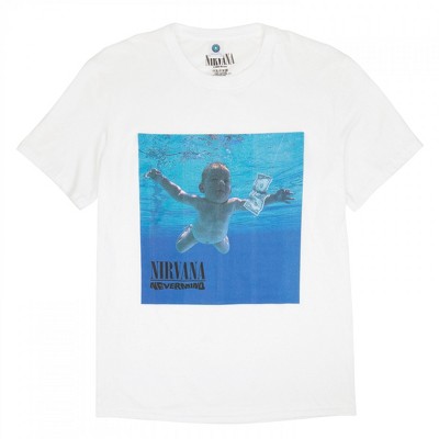 Mens Nirvana Nevermind 1991 Album Cover T-Shirt