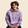 Dalix Alien Embroidered Fleece Zip Hoodie Cold Fall Winter Mens - 2 of 4