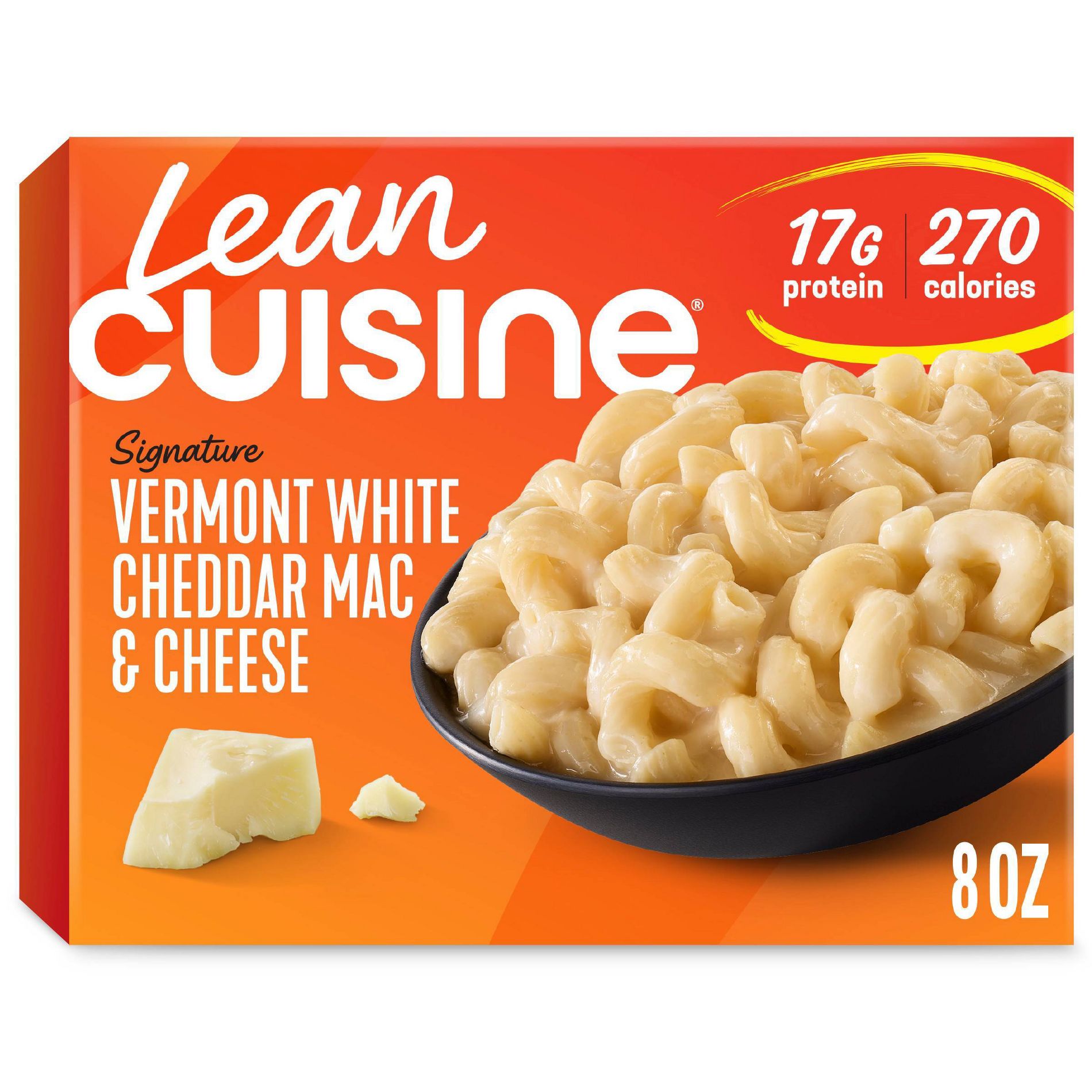 Lean Cuisine Protein Kick Vermont White Cheddar Frozen Mac and Cheese - 8oz