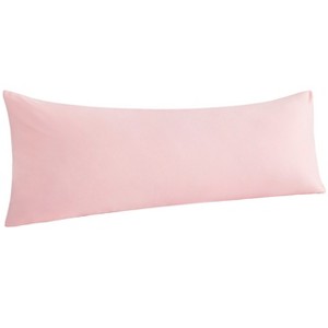 Brushed Microfiber Body Pillowcase, Super Soft Body Pillow Cover with Envelope Closure, 20x54 Inches - NTBAY - 1 of 4