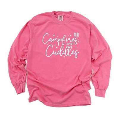 Simply Sage Market Women's Campfires and Cuddles Short Sleeve Garment Dyed Tee