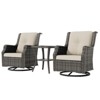 UPTIOT 3-Pieces Wicker Outdoor Patio Furniture Sets - 3 of 4