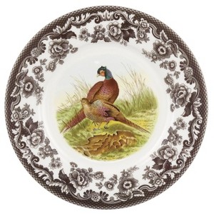 Spode Woodland Luncheon Plate - Pheasant - Perfect for Thanksgiving - 1 of 2