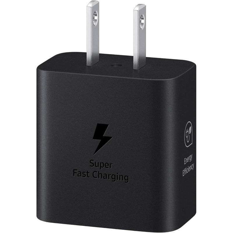 Samsung 45W Wall Charger Power Adapter - Super Fast Charging Compact Design For All Galaxy USB Type C Devices - Cable NOT Included - Retail Box, 1 of 9