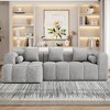 Whisen 101.2" Sectional Sofa Full-Compressed Sofa Modular Sofa Couch Free-combined Sofa - 2 of 4