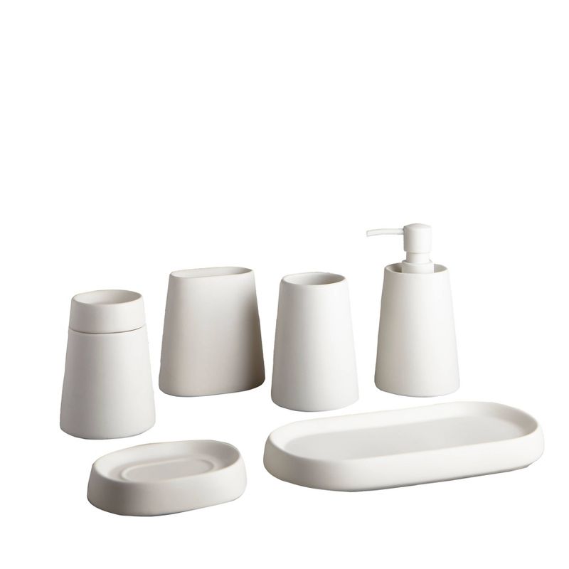 Crater Toothbrush Holder White - Moda at Home, 3 of 4