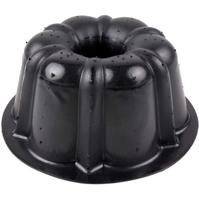 Black Non-Stick Disposable Mini Bundt Cake Pans, Pack of 25