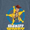 Boys' - Toy Story - Sheriff Woody Badge Short Sleeve Graphic T-Shirt - 2 of 4