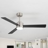 Airsurfer 52-inch 3-Blade Integrated Ceiling Fan with LED Light and Remote - 4 of 4