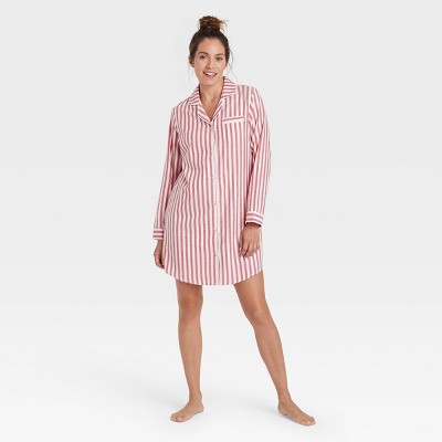 womens short flannel nightgowns