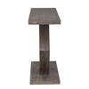 Modern Entryway Table W/Innovative Hollow Hexagon Leg Structure and Premium Fir Veneer Finish for Sophistication,Suitable for Hallway, Entryway - 3 of 4