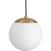 Progress Lighting Atwell 1 - Light Pendant in  Brushed Bronze - 4 of 4