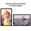 Americanflat 19x30 Picture Frame  - Black Picture Frame - Wide Photo Frames Made of Engineered Wood - Epic Collection - Black - 4 of 4