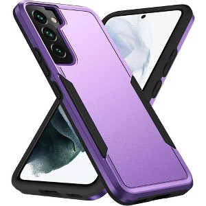 Entronix Case Compatible with Galaxy S25 Plus - Soft-Touch Dual-Layer Sleek Cover - 1 of 4
