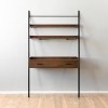 MH London Champier 42.5" Solid Wood and Metal Base Ladder Desk - 3 of 4