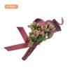 Unique Bargains Formal Dinner Party Wedding Groom Lily Boutonnieres Pins 4 Pcs - 3 of 3