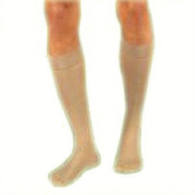 JOBST Relief Knee-High Compression Stockings - Firm (20-30 mmHg) - X-Large Full Calf - Beige