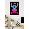 Trends International Disney Lilo and Stitch: Simply Stitch - Pink Shadow Unframed Wall Poster Prints - 2 of 4