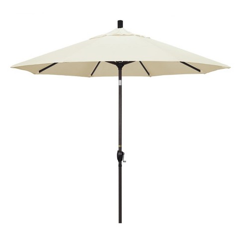 9 Patio Umbrella In Canvas California Umbrella Target