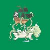 Junior's Design By Humans Kraken in the Tub By Handclones T-Shirt - 2 of 3
